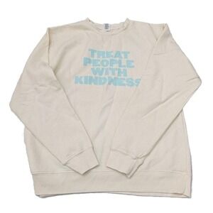 Harry Styles Treat People With Kindness‎ Cream Crewneck Sweatshirt